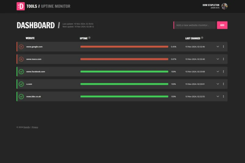 Uptime Monitor